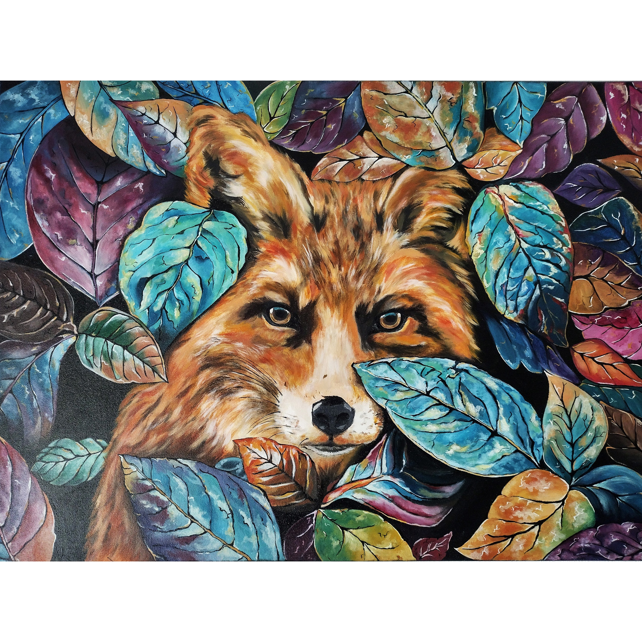 Peintures animaux & nature – Renard