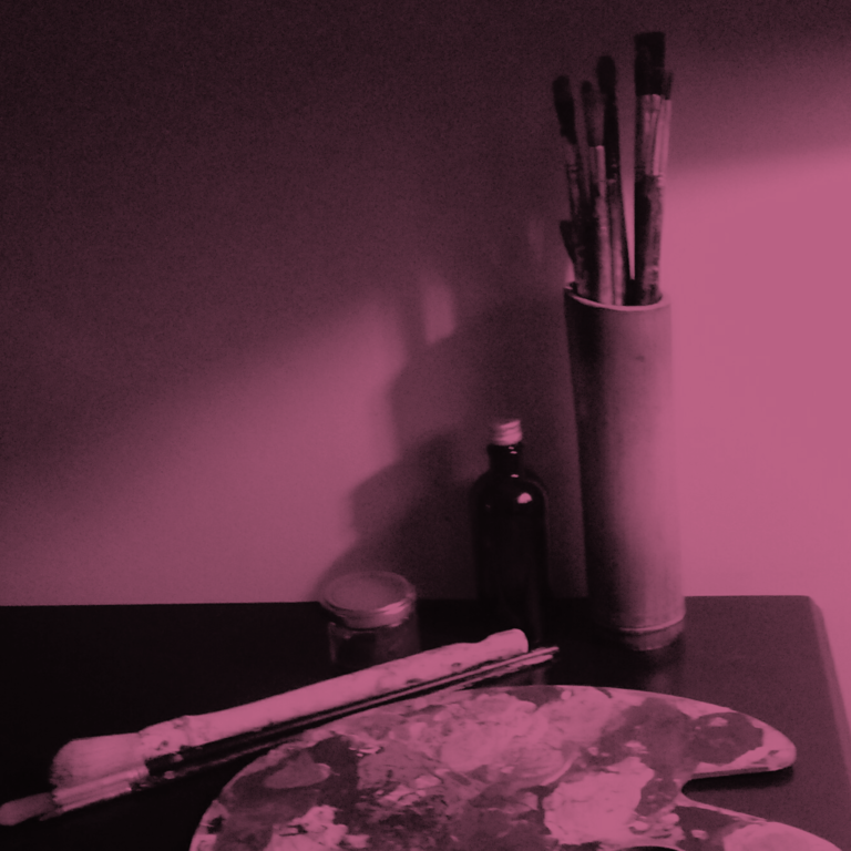 Illustratrice & peintre freelance en Occitanie, palette et pinceaux - Sophie Otal - So Artwork