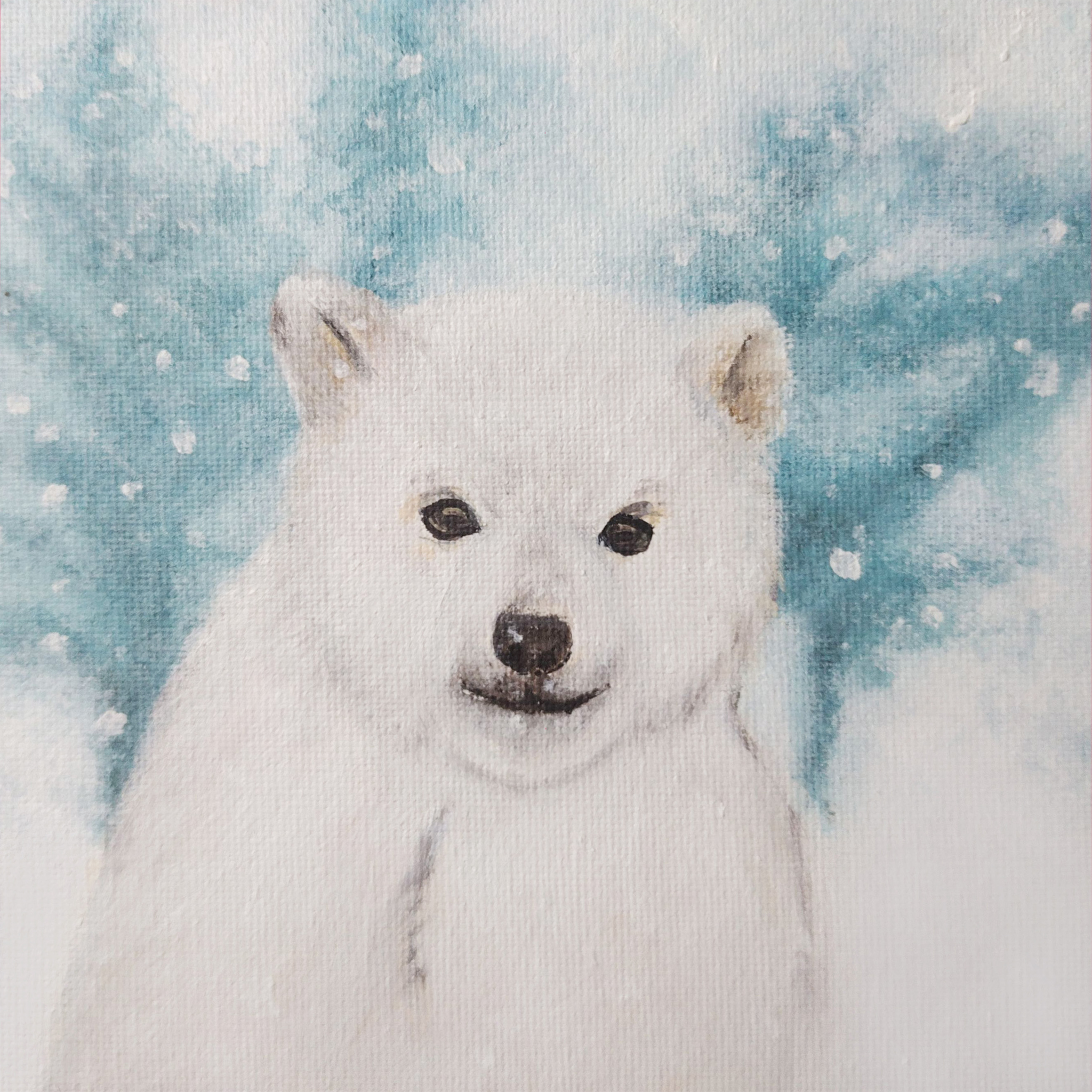 Illustrations animaux & nature – Représentation de l'hiver