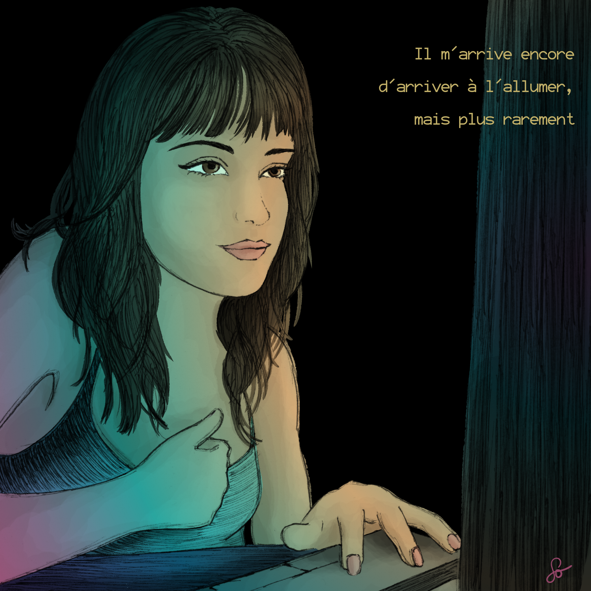 Série d'illustrations Story telling