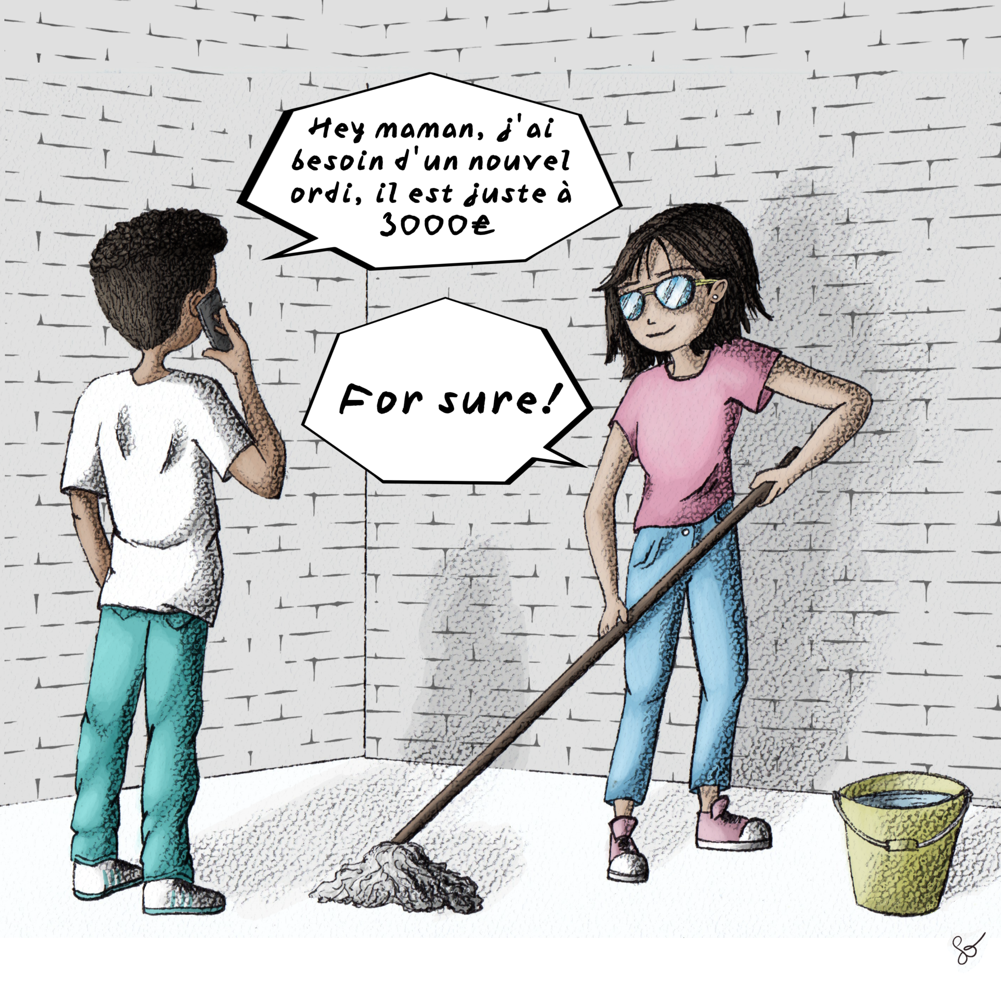 Actualité, parentalité Macron for sure illustrations